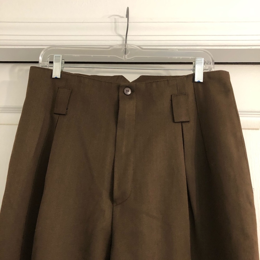 Vintage 80’s pants, Franco Lappa Paris, brown